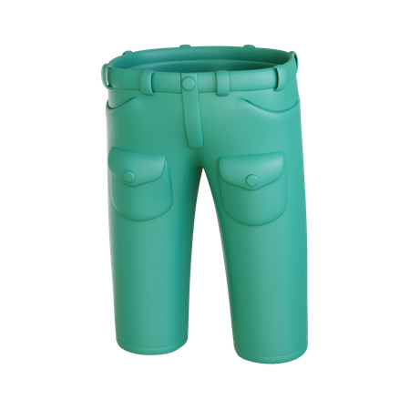 Pantalon femme bush  3D Icon