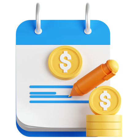 Business Accounting  3D Icon