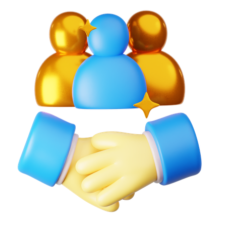 Business Agreement  3D Icon