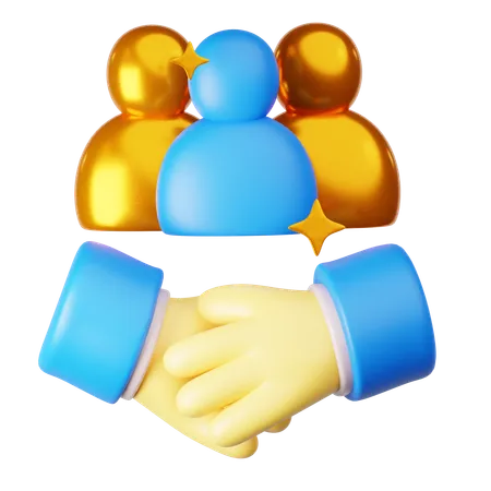 Business Agreement  3D Icon