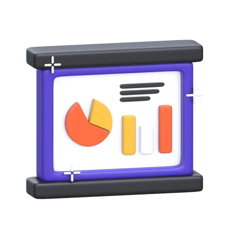 Business Analysis 3 D Icon 3D Icon