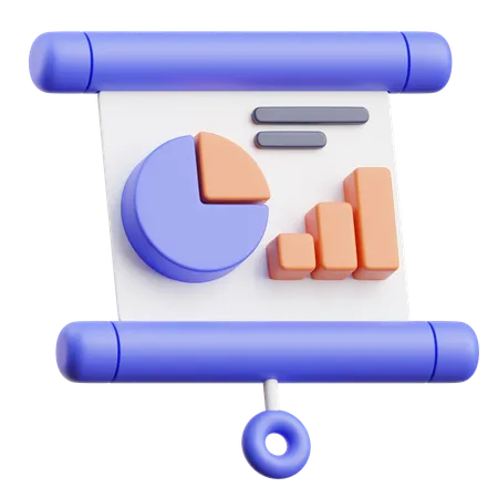 Business Analysis 3D Icon