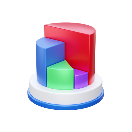 비즈니스 분석  3D Icon