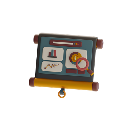 Business Analysis  3D Icon