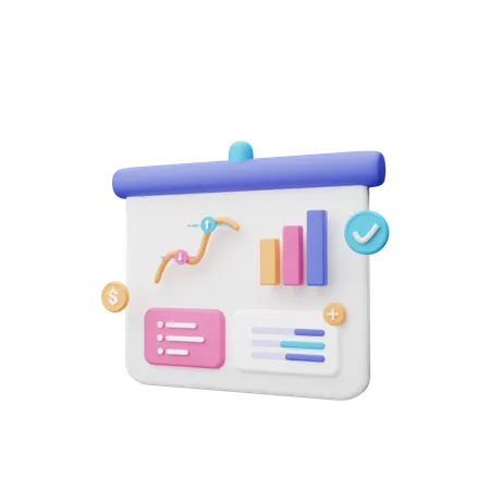 Business Analysis  3D Icon