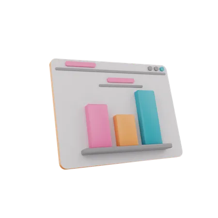 Business Analysis  3D Icon