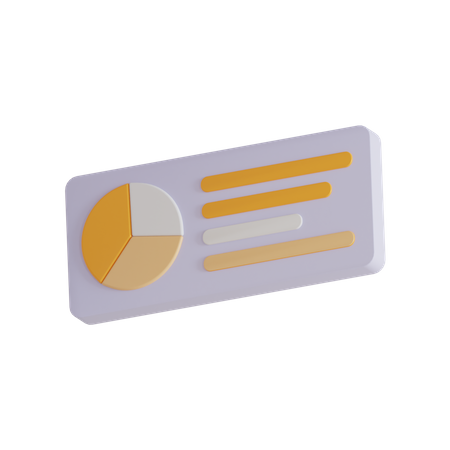 Business Analysis  3D Icon