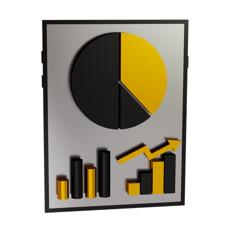 Business Analysis  3D Icon