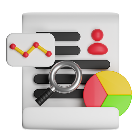 Business Analysis  3D Icon