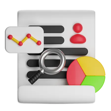 Business Analysis  3D Icon