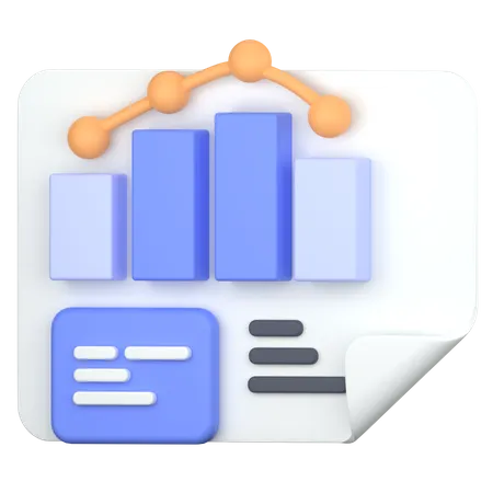 Business analysis  3D Icon