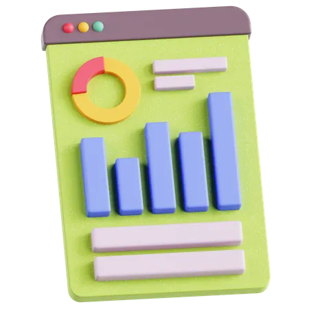 Business Analysis  3D Icon