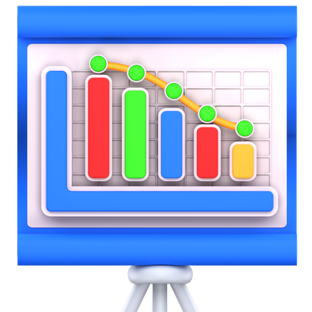 Business analysis  3D Icon