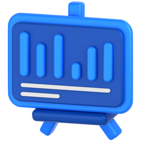 Business analysis  3D Icon