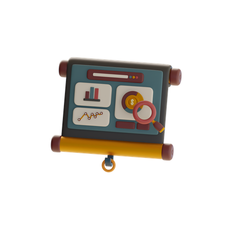 Business Analysis  3D Icon
