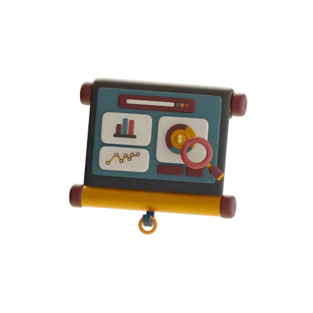 Business Analysis  3D Icon
