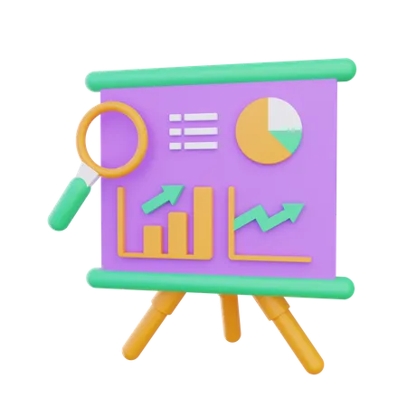 Business Analysis  3D Icon