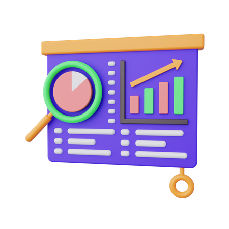 Business Analysis  3D Icon