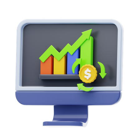 Business analysis  3D Icon