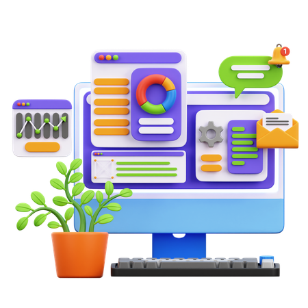 Business Analysis  3D Icon