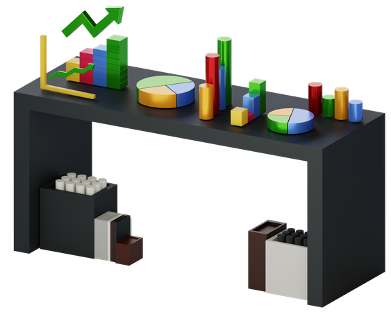 Business Analysis  3D Illustration