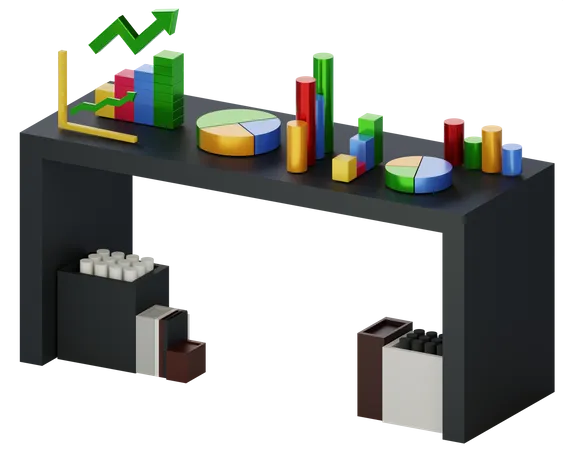 Business Analysis  3D Illustration