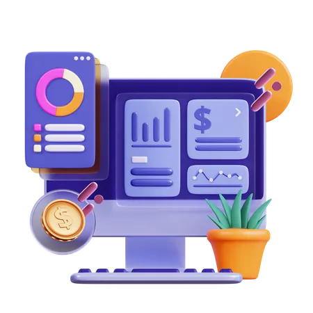 Business Analysis  3D Illustration