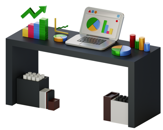 Business Analysis  3D Illustration