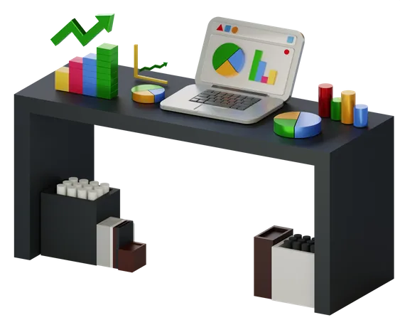 Business Analysis  3D Illustration