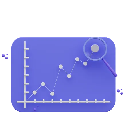 Business Analysis Chart 3 D Icon Illustration 3D Icon