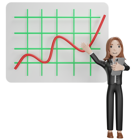 Business Analysis Data  3D Illustration