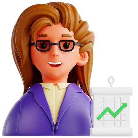 Business Analyst  3D Icon