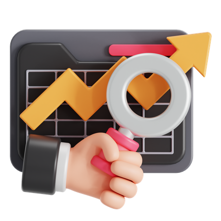 Business analytics  3D Icon