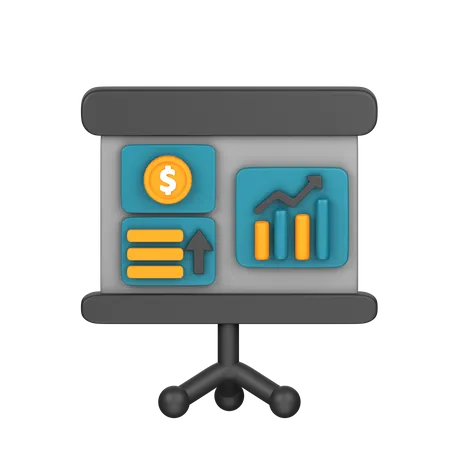 Business Analytics  3D Icon