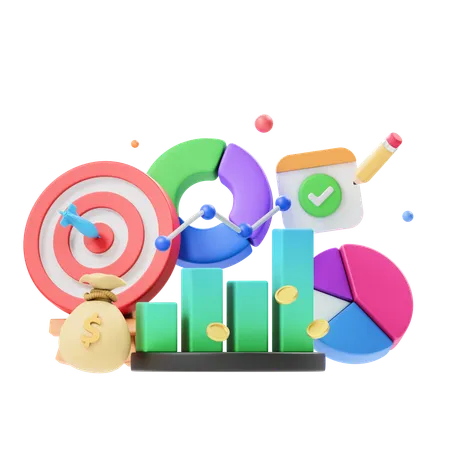 Business Analytics  3D Icon