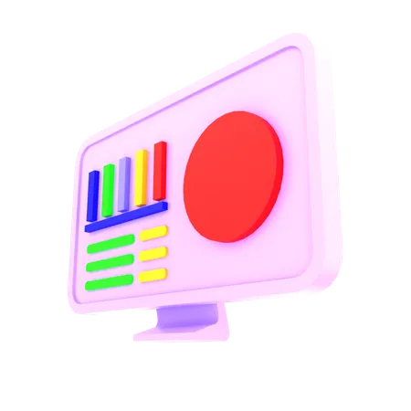 Business analytics  3D Icon