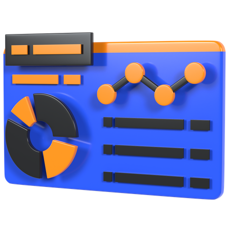 Business Analytics  3D Icon