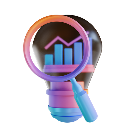 Business Analytics Idea  3D Illustration