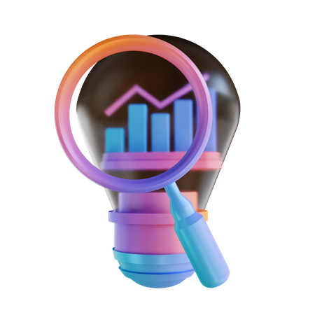 Business Analytics Idea 3D Illustration