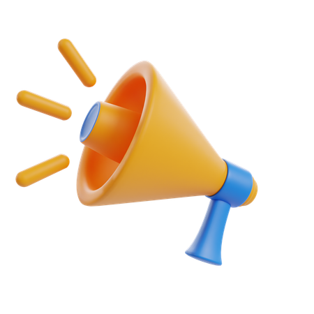 Business Announcement  3D Icon