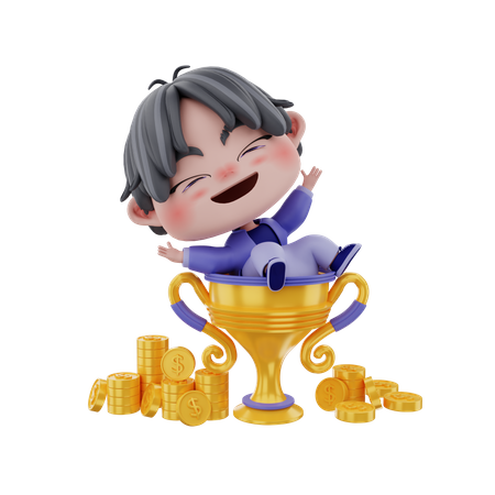 Business award  3D Icon