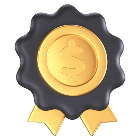 비즈니스 배지  3D Icon