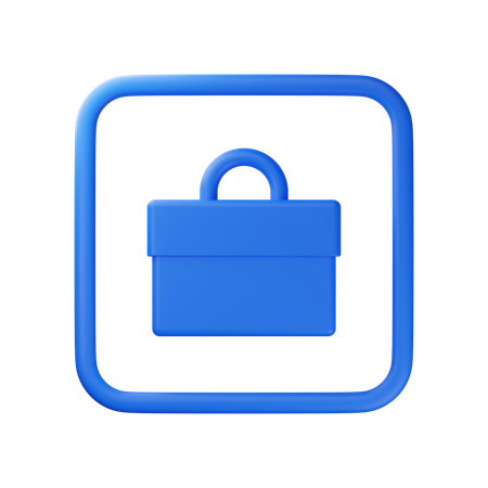 Business Bag  3D Icon
