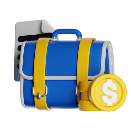 Business Bag  3D Icon