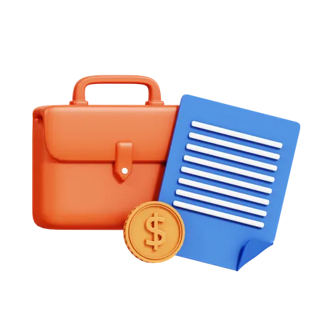 Business Bag  3D Icon