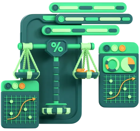 Business Balance  3D Icon