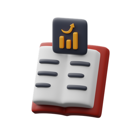 Business book  3D Icon