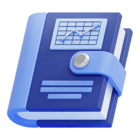 Business Book  3D Icon