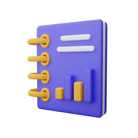 Business book  3D Icon