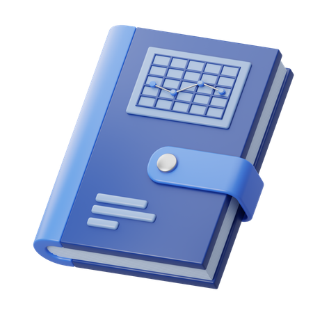 Business Book  3D Icon